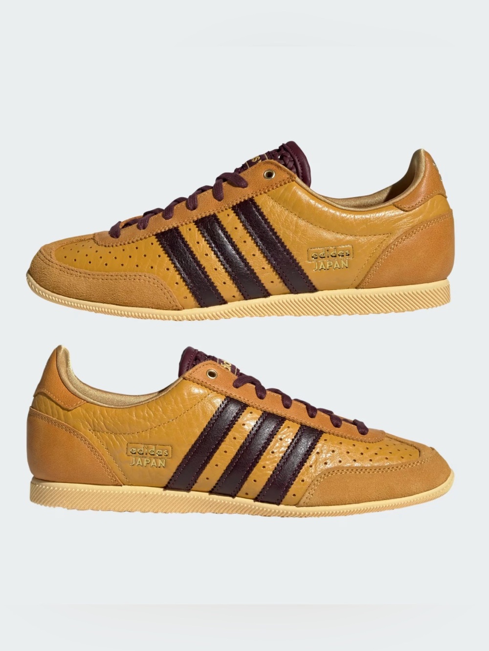 adidas Originals Japan Yellow & Brown Shoes